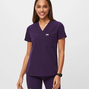 Figs scrub set in Purple Jam